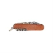 Rosewood Multi-Function Pocket Utility Knife/Tool | https://www.bestnamebadges.com