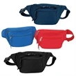 600D Polyester Triple Zipper Fanny Pack | https://www.bestnamebadges.com