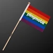 NON-Light Up Small Flags | https://www.bestnamebadges.com
