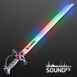 LED Swashbuckler Pirate Swords | https://www.bestnamebadges.com