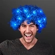 Light Up Afro Wig with Flashing LEDs | https://www.bestnamebadges.com