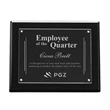 Sedum Plaque - Black | https://www.bestnamebadges.com