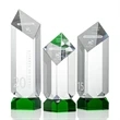 Achilles Tower Award - Green | https://www.bestnamebadges.com