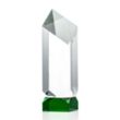 Achilles Tower Award - Green | https://www.bestnamebadges.com