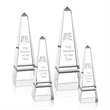 Groove Obelisk Award - Clear | https://www.bestnamebadges.com
