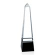 Groove Obelisk Award - Black | https://www.bestnamebadges.com