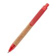 Helios Cork Barrel Pen | https://www.bestnamebadges.com
