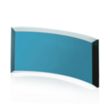 Crescent Award - Teal | https://www.bestnamebadges.com