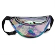 Clear Reflective Holographic Fanny Pack | https://www.bestnamebadges.com