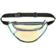 Clear Reflective Holographic Fanny Pack | https://www.bestnamebadges.com