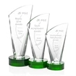 Brampton Award - Green | https://www.bestnamebadges.com