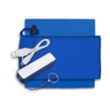 TechBank Mobile Power Bank Accessory Kit in Microfiber Pouch | https://www.bestnamebadges.com