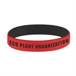 Colored Letter Silicone Bracelet | https://www.bestnamebadges.com