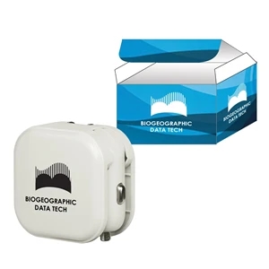 Dual Port UL Listed AC/USB Car Charger With Custom Box | https://www.bestnamebadges.com