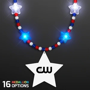 Light Up Star Beads with Medallions