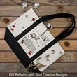 Canvas Boat Tote | https://www.bestnamebadges.com