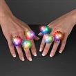Slow Color Change LED Soft Bubble Rings | https://www.bestnamebadges.com