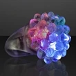 Slow Color Change LED Soft Bubble Rings | https://www.bestnamebadges.com