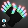 Strip Light Fingers LED Glow Gloves | https://www.bestnamebadges.com