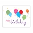 Stars and Balloon Birthday Card | https://www.bestnamebadges.com
