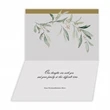 Sympathy Greenery Card | https://www.bestnamebadges.com