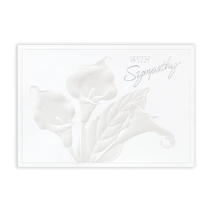 With Sympathy Card