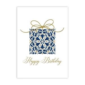 Gift Wrapped Birthday Card