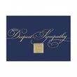 Royal Blue Sympathy Card | https://www.bestnamebadges.com