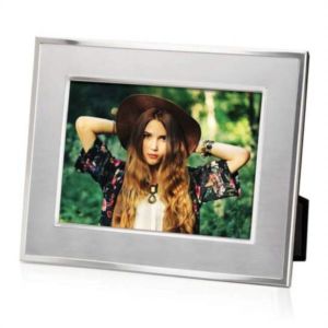 Grenada Frame - Silver/Silver | https://www.bestnamebadges.com