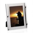 Ruben Frame - Brushed Silver | https://www.bestnamebadges.com