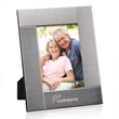 Cirque Frame - Brushed Stainless Steel | https://www.bestnamebadges.com