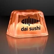 Inspiration lighted ice cubes | https://www.bestnamebadges.com