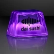 Inspiration lighted ice cubes | https://www.bestnamebadges.com