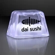 Inspiration lighted ice cubes | https://www.bestnamebadges.com