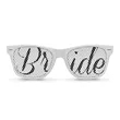 Retro Pinhole (microPERF) Sunglasses - Wedding Collection | https://www.bestnamebadges.com