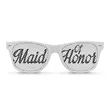 Retro Pinhole (microPERF) Sunglasses - Wedding Collection | https://www.bestnamebadges.com