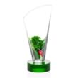Brampton VividPrint™ Award - Green | https://www.bestnamebadges.com