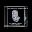 Granby Cube Award 3D | https://www.bestnamebadges.com