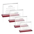 Lismore Award - Red | https://www.bestnamebadges.com