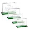 Lismore Award - Green | https://www.bestnamebadges.com