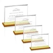 Lismore Award - Amber | https://www.bestnamebadges.com