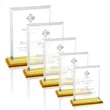 Denison Award - Amber | https://www.bestnamebadges.com