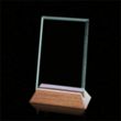 Esten Award - Jade/Walnut | https://www.bestnamebadges.com