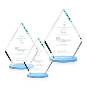 Canton Award - Sky Blue | https://www.bestnamebadges.com