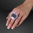 LED light-up ring | https://www.bestnamebadges.com