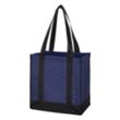 Non-Woven Two-Tone Shopper Tote Bag | https://www.bestnamebadges.com