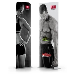Trade Show Display Stand, Tension Fabric 3'X 7.5' H
