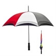 46" Arc Rainbow Umbrella | https://www.bestnamebadges.com