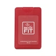 0.66 Oz. Card Shape Hand Sanitizer | https://www.bestnamebadges.com