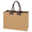Jumbo Jute Tote Bag | https://www.bestnamebadges.com